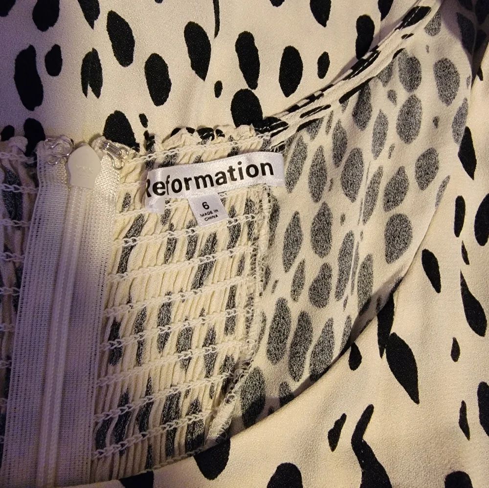 Reformation Alessi Dress Size 6 - Picture 4 of 5